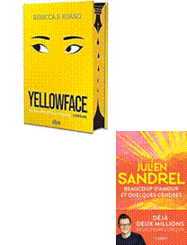 Yellowface par Kuang,Beaucoup d'amour et quelques cendres par Sandrel
